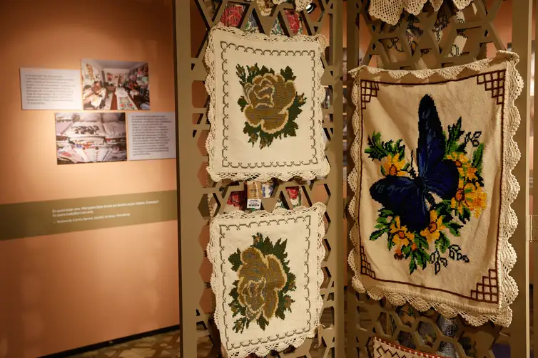 Peças da mostra Arte Têxtil de Turmalina e Veredinha – Jequitinhonha, MG.