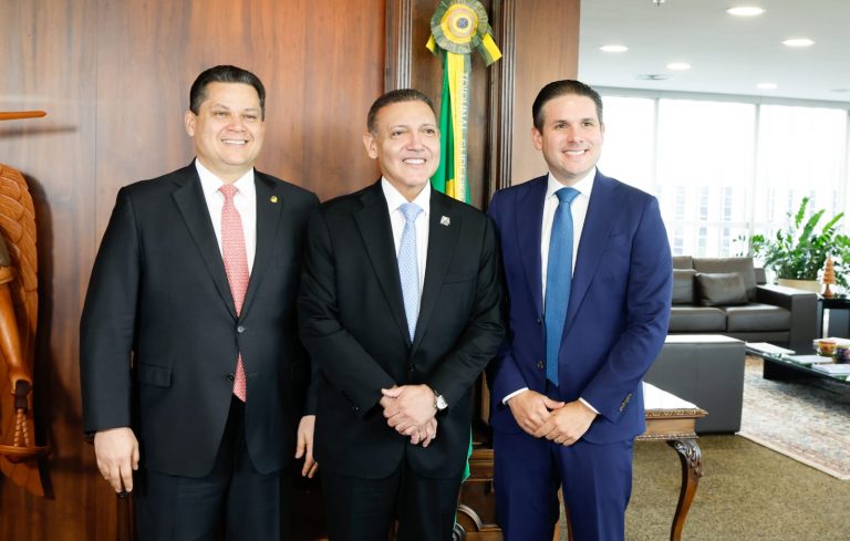 Davi Alcolumbre, Kássio Nunes e Hugo Motta